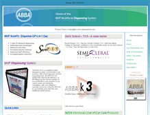 Tablet Screenshot of abbaoptical.com